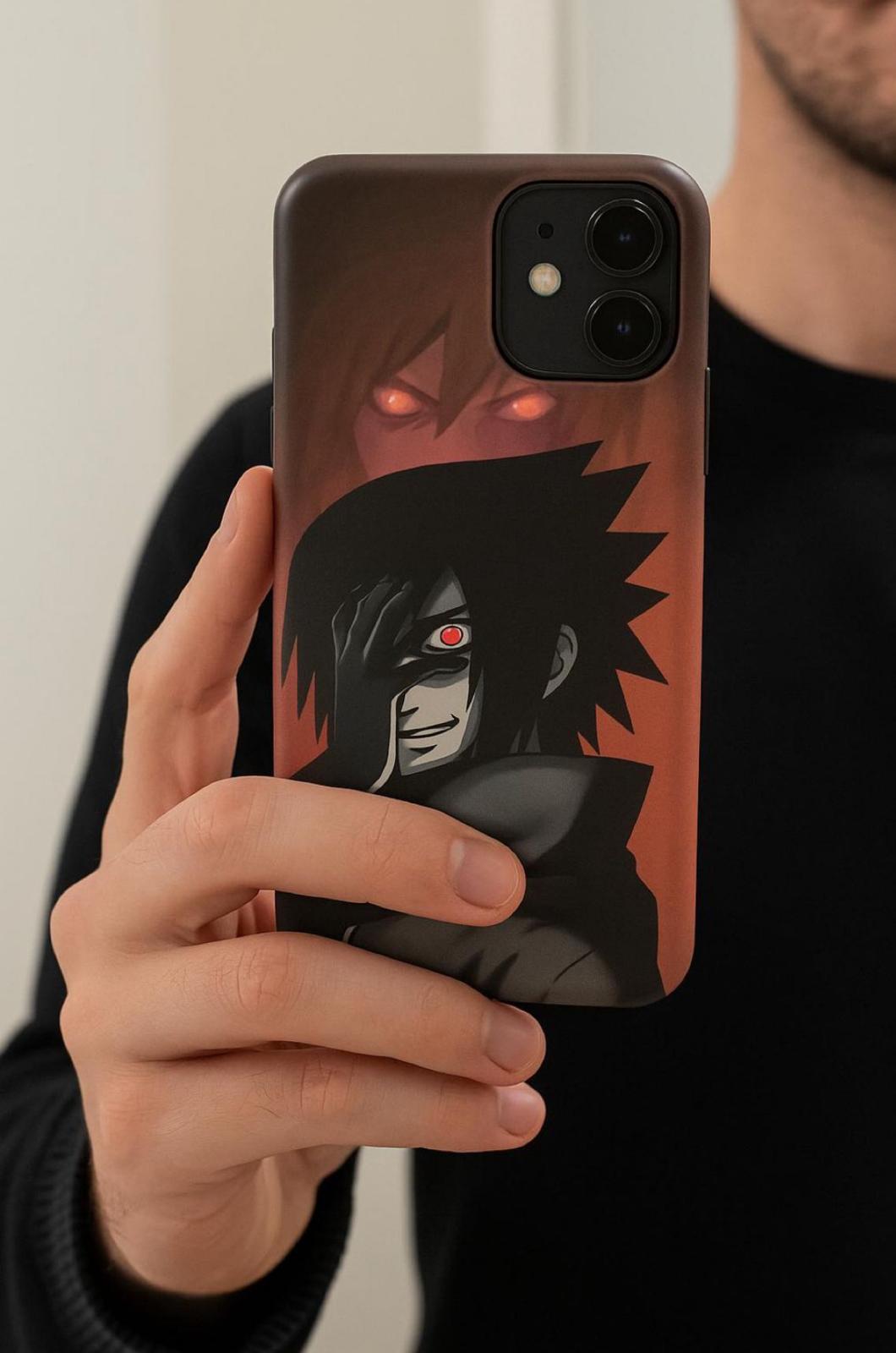 İphone 13 Anime Detaylı Kadifemsi Telefon Kılıfı